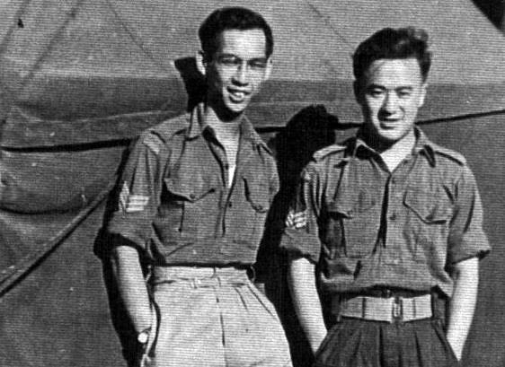 Operation Oblivion operatives (from L to R) Hank Wong and Eddie Chow (courtesy of Hank Wong)