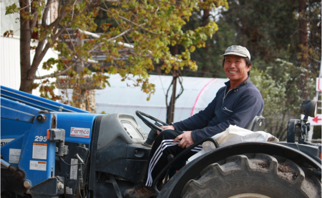 A regular work day for Mr. Chen.